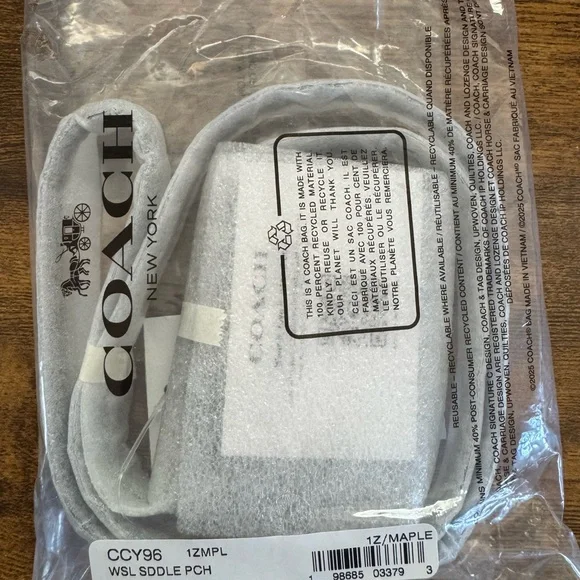 Coach Saddle Pouch NWT - Picture 5 of 5